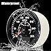 Geloo 85MM Boat GPS Speedometer Gauge 35 MPH 50 km/h Marine MPH Speedometer Waterproof Speedometer Odometer for Boat Truck Motorcycle Automotive Replacement Speedometers with 7 Colors Backlight 9-32V