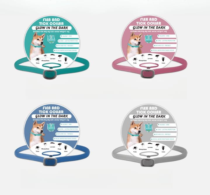 Amazon | 薬用ノミ・マダニとり&蚊よけ首輪 - ペット用長持ち