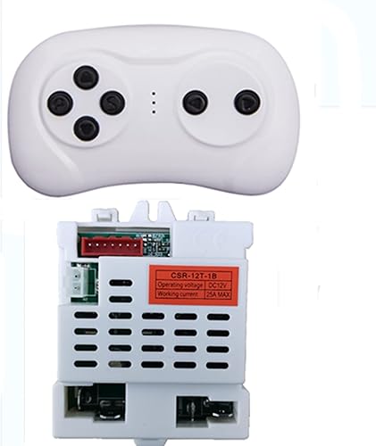 CSR-12T-1B 12V 2.4G Control remoto Bluetooth y kit de receptor, piezas de repuesto de caja de control de controlador de coche eléctrico para niños
