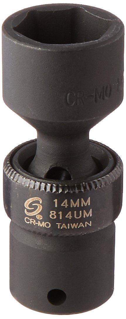 Sunex 814um 1/4-Inch Drive 14-Mm Universal Impact Socket