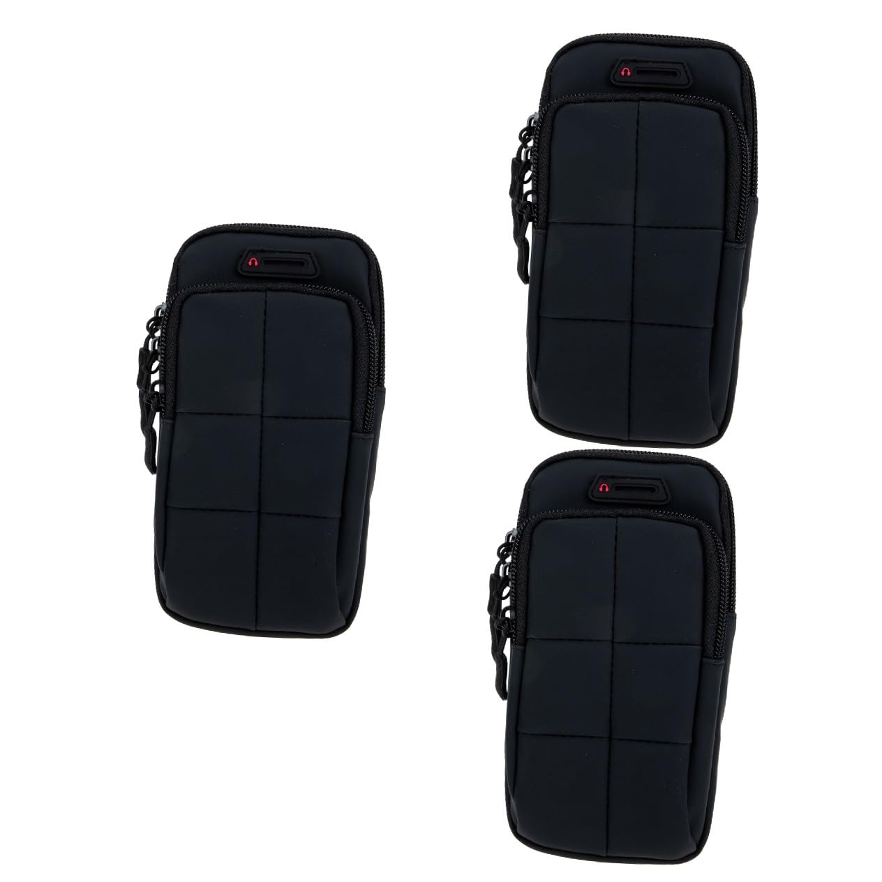 Housoutil 3 Pezzi Fascia Da Braccio Multifunzione Per Cellulare Fascia Da Braccio Per Corsa Borsa Portaoggetti Per Allenamento Ciclismo Escursionismo