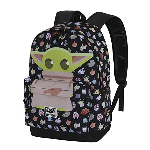 The Mandalorian Baby-Mochila HS Fan 2.0, Multicolor, 30 x 41 cm, Capacidad 22 L