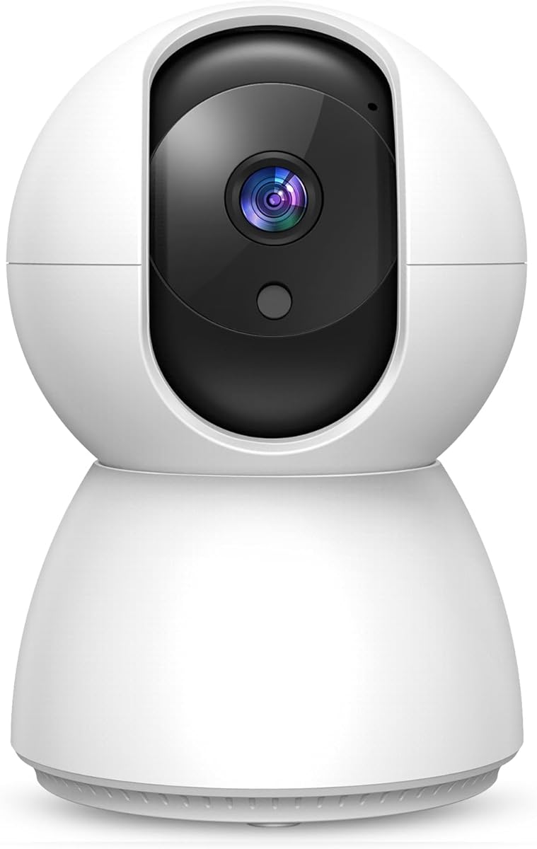 Security Camera [2025 Latest Evolution / Surveillance Camera] Pet Camera, Indoor Use, iPhone Compatible, 1080P Full HD, Infrared Night Vision, Two-Way Calls, 3 Million Pixels, Smartphone Compatible