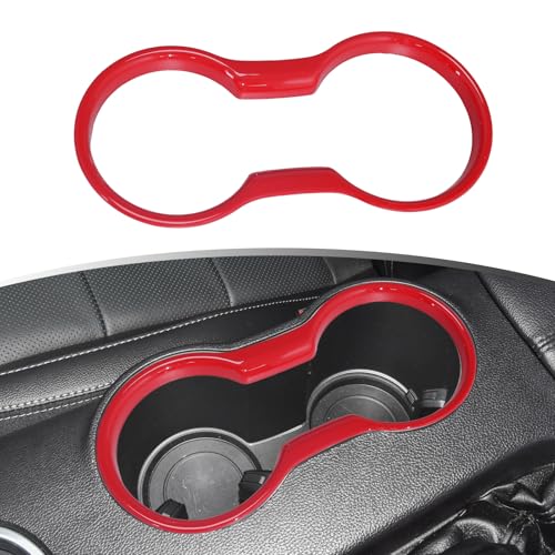 Portavasos Interior para Ford Mustang 2015-2023 Rojo miniatura 1