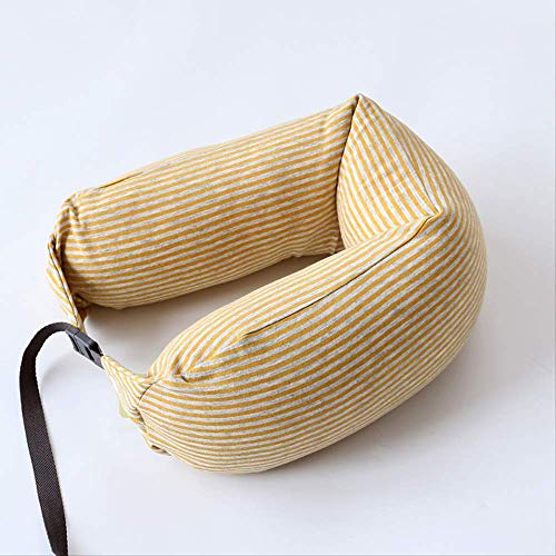 Preisvergleich Produktbild SUPERHUA Nackenkissen Reisekissen Bequemes Weiches Microsonic Haar-Kissenflugzeugkissen-Reisekissen