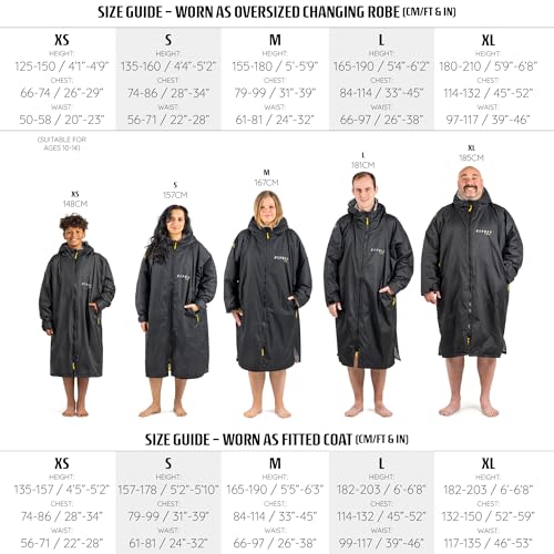 Osprey Wickelmantel für Kinder und Erwachsene, wasserdichter Wickelmantel, Schwimmen und Strand, Unisex, Camo M