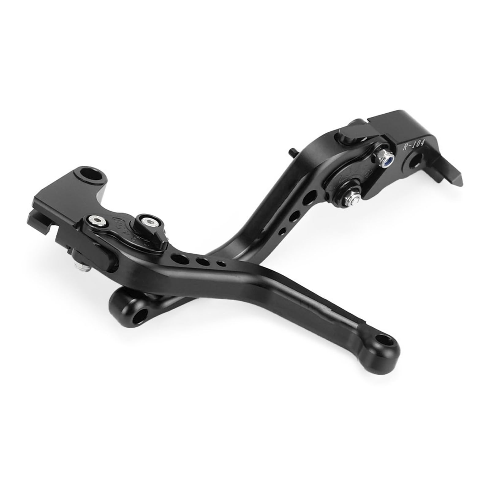 AIOLGLKPOW for YZFR6 for R6S for YZF-R6 1999-2021 Short Clutch Brake Levers Adjustable Handlebar Control Handles Handlebar Brake Clutch Lever(2017-2021)