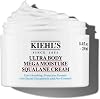 Kiehl's Ultra Body Mega Moisture Squalane Cream, Moisturising Body Lotion, Made with Glacial Glycoprotein, 250ml