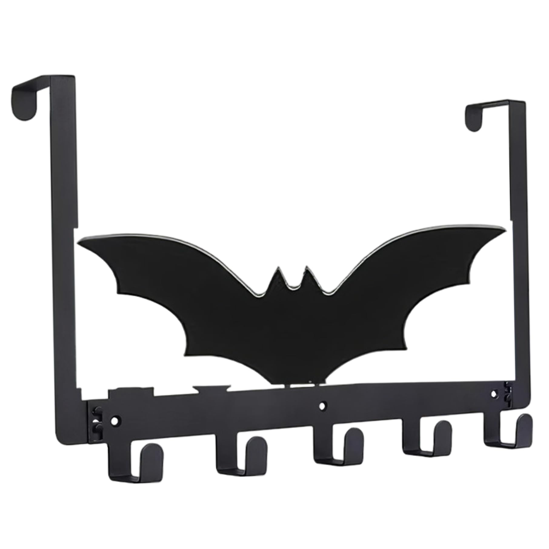 Crochets de porte à suspendre chauve-souris anti-chute pour fixer vos vestes sans percer