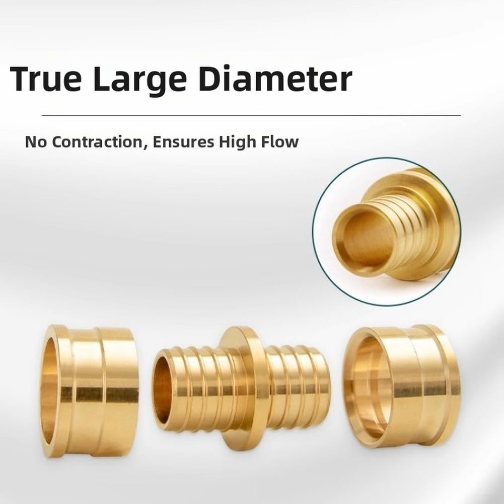 para racor de Compresión para latón 20mm Sin Herramientas para pex(E)