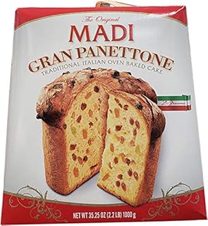 Gran Panettone Italian Cake, 35.25 oz (MADI CAKE 1 KG)