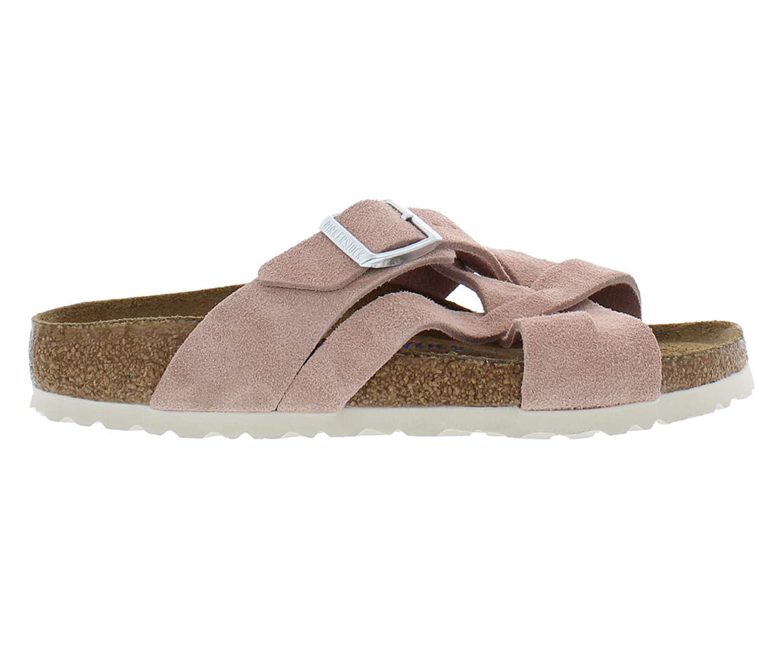 Birkenstock Lugano SFB Unisex Shoes Size 6, Color: Pink Clay-Pink