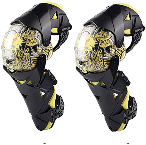 Sooiy Rodilleras de Moto Equipo Protector de Ciclismo A Prueba de Viento...