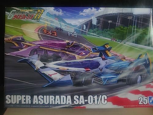 Aoshima 124 Super Asurada SA01C avec pièces aérodynamiques mobiles Cyber Formula H5L