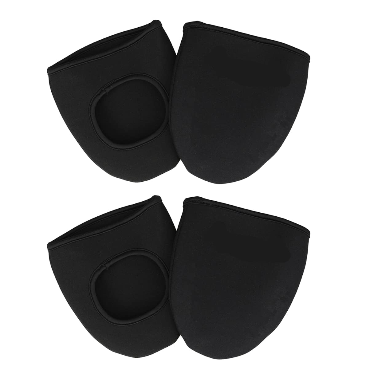 BESPORTBLE Lot De 3 Couvre-Chaussures De Cyclisme en Néoprène Coupe-Vent Et Chauds pour Léquitation en Extérieur 2 Paires X 3