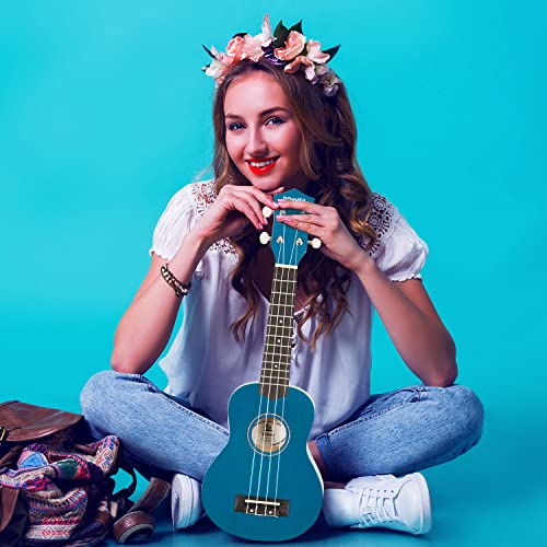 Donner Ukulélé pour Débutant Soprano Ukulélé Kit 21 pouces Adulte avec Sac Sangle Tuner, Online Leçon, Couleur Bleu - Les Beatles, Paul McCartney, John Lennon, RIngo Starr, George Harrison Donner Ukulélé pour Débutant Soprano Ukulélé Kit 21 pouces Adulte avec Sac Sangle Tuner, Online Leçon, Couleur Bleu – Image 7