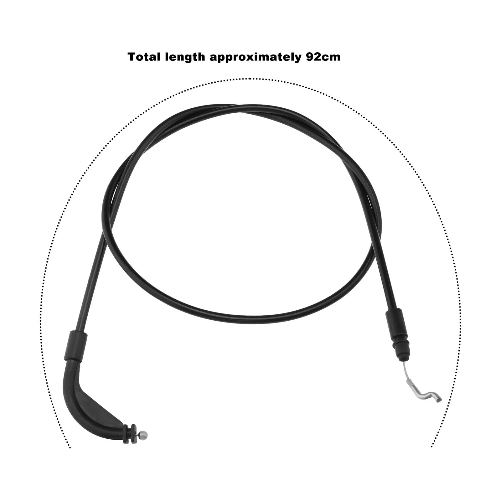 Cavo maniglia interna porta auto 0001973V00500000 0001973V005 Cavo di rilascio maniglia della portiera anteriore destro anteriore sinistro compatibile con Smart 450 Fortwo