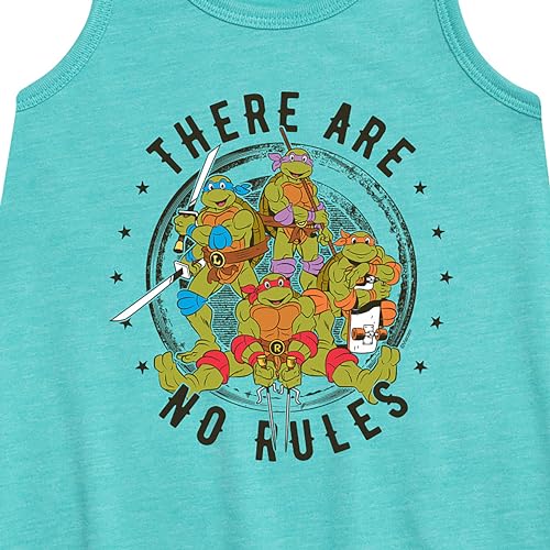 HYBRID APPAREL - Teenage Mutant Ninja Turtles -There are No Rules - Toddler & Youth Girls A-line Dress2