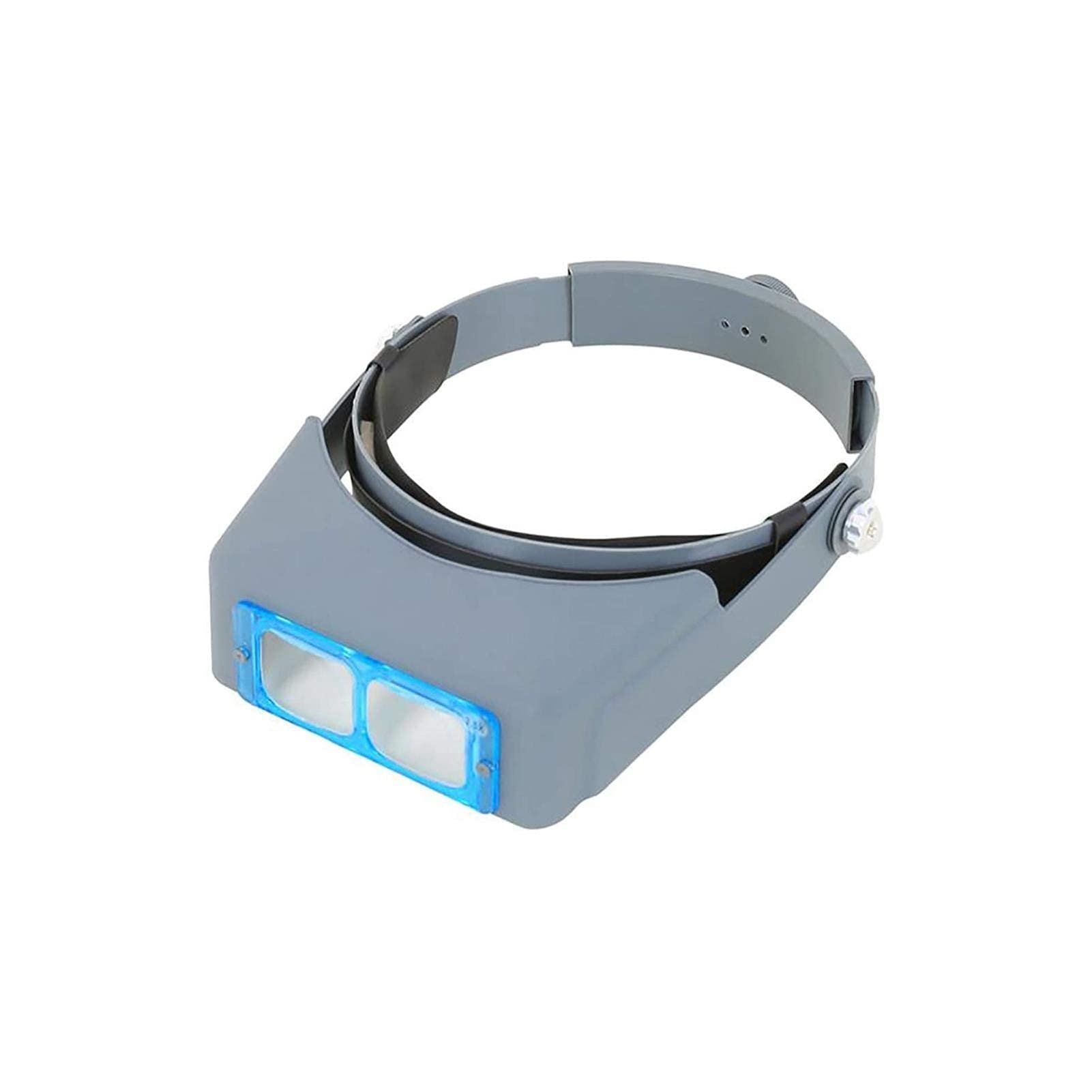 asdchZen Headband Magnifier,Head Mountlighted Magnifying Glasses,Headband Reading Magnifier -1X To 3.5X Zoom With 4 Detachable Lenses-Head Mounted Head Magnifying Glasses For Jewelry A