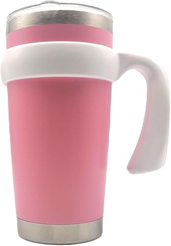 Miniatura 1 de Mango de vaso de 20 onzas, antideslizante para taza de viaje con agarre para vasos aislados al vacío, adecuado para trail, Sic, Yeti Rambler, Ozark