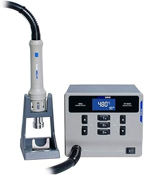 ST862D Soldering Station 1000W Intelligent Hot Air Rework Station for Phone PCB Soldering Repair Straight Wind & Cycl 220V
