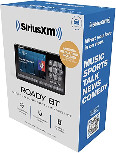 Siriusxm - Sxvrbtaz1 Roady Bt (Bluetooth Compatible) In-Vehicle Satellite Radio. Enjoy Siriusxm Through Your Existing Car Stereo For As Low As $5/Month + $60 Service Card With Activation #TOP5