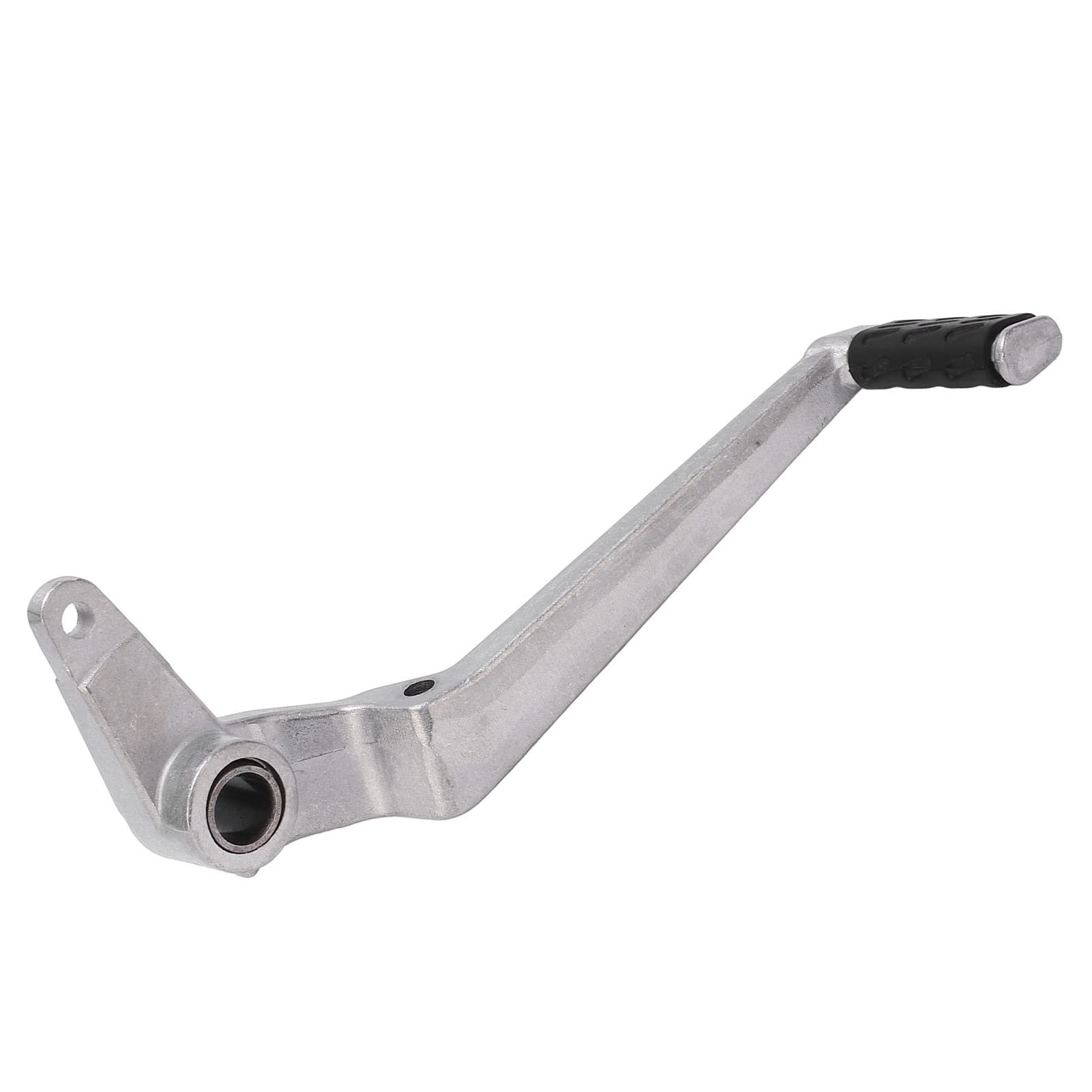 Fydun Palanca del Pedal del Freno Trasero, Palanca de Cambios de Motocicleta Aluminio de Alta Dureza Plata Recambio para Monsters 696 2009‑2013