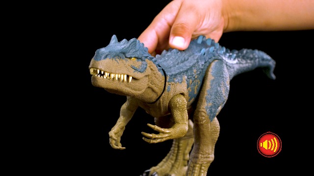 Amazon.com: Mattel Jurassic World Ruthless Rampagin Allosaurus