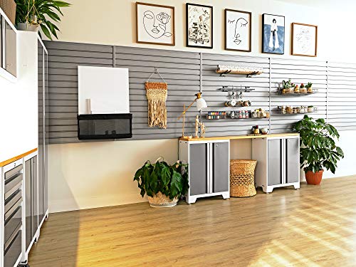 Image of NewAge Products Bold Series White 10 Piece Set, Garage Cabinets, 56976
