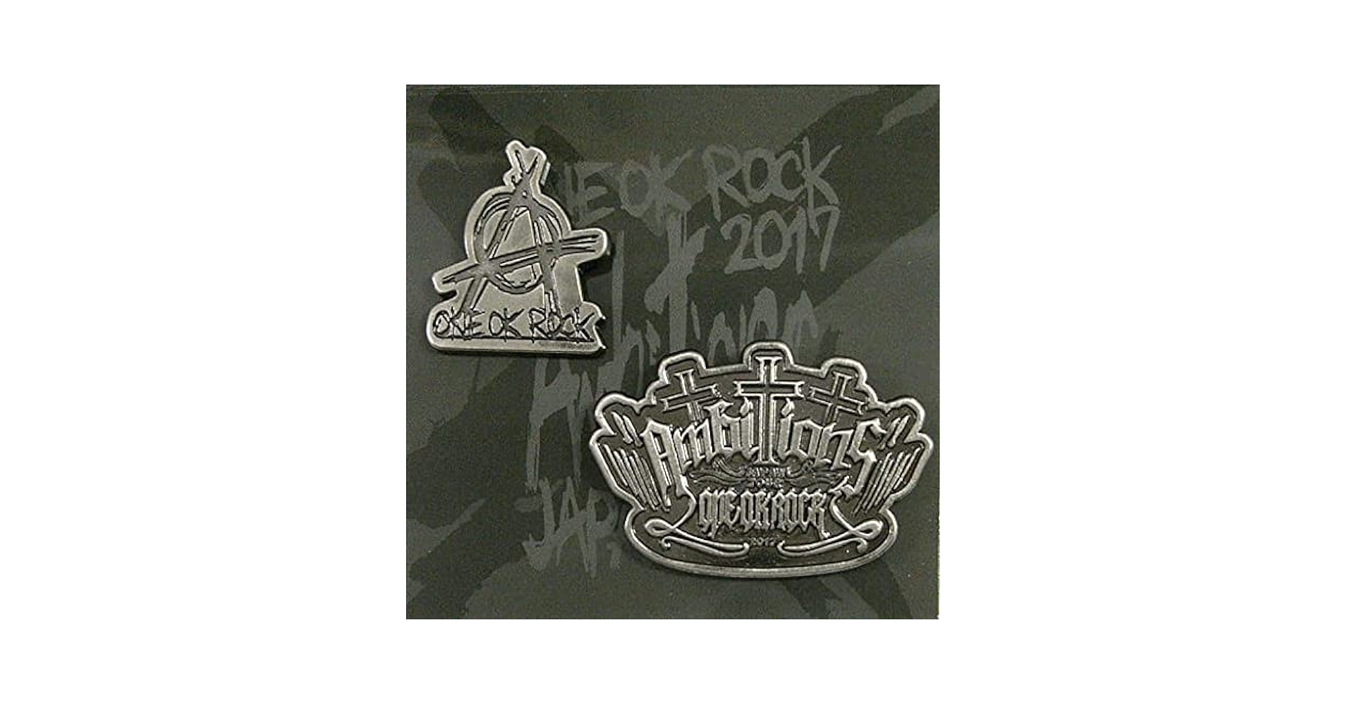 【ピンバッジ付】ONE OK ROCK 2017 MA-1　Ｌサイズ ピンバッジ付】ONE OK ROCK 2017 MA-1Lサイズ