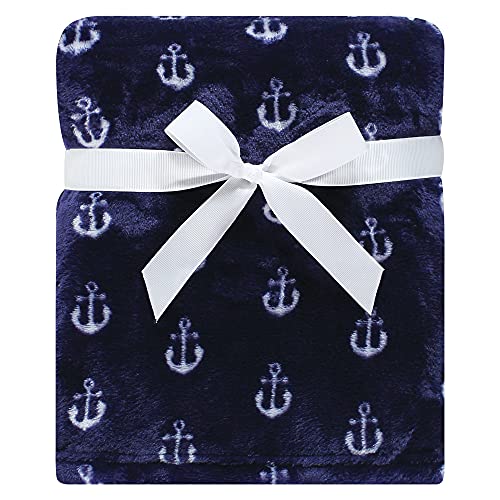Image of Hudson Baby Unisex Baby Plush Blanket with Security Blanket, Clownfish, One Size