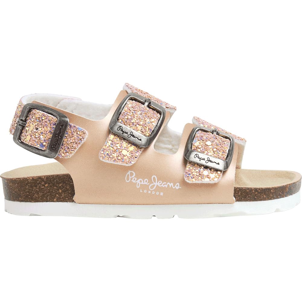 Pepe Jeans OBAN Stars GK Shoes, Orange Sherbert Orange, 8 UK