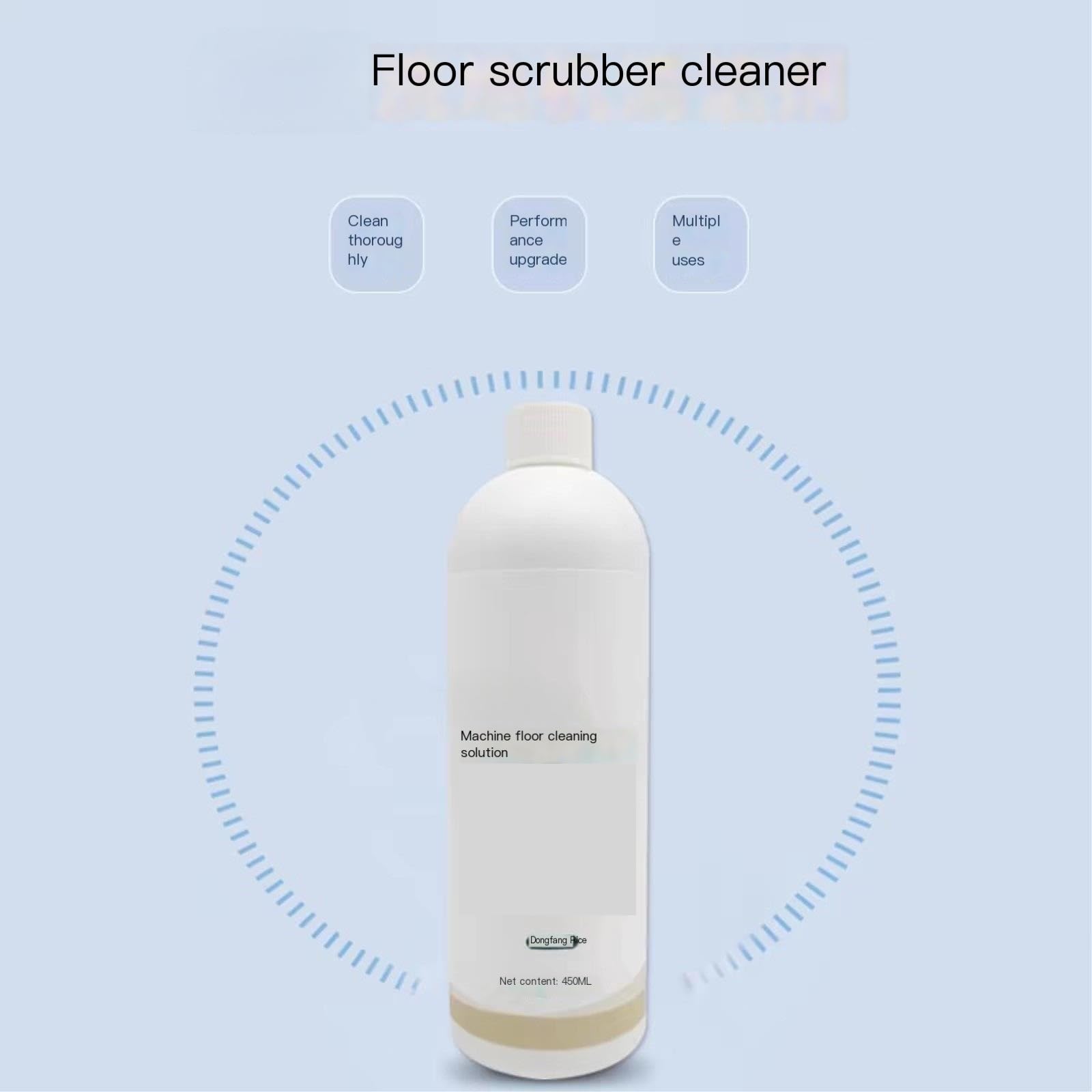Líquido Limpiador De Suelos. Compatible Para Midea GX5/x7/r6Max. 450 Ml (15,2 Onzas Líquidas). Para Suelo De Madera(2pc)