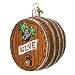 Old World Christmas Wine Barrel Glass Blown Ornament