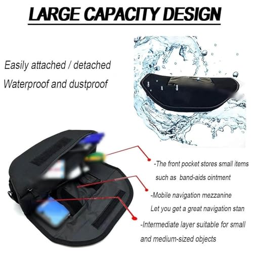Bolsa de manillar de motocicleta XSR900 impermeable para navegación 3