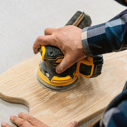 Sztaoip 80 Stück Schleifscheiben 125mm Klett, 80 Körnung 125 Schleifpapier 8 Loch Schleifblätter Runde Exzenterschleifpapier