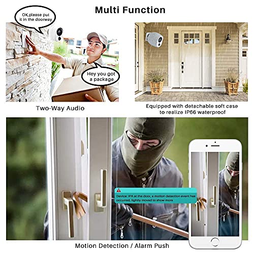 Image of Trueview 3 MP HDRI Video Smart WiFi Camera with Battery Backup & Cloud , 109 Angle , All TIME Color (Day & Night) Absolutely Different