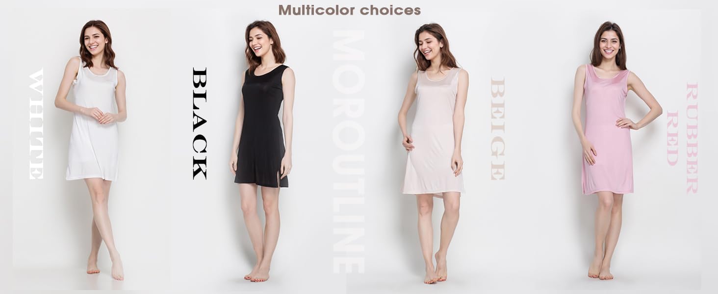 Silk Tank Nightgowns Women Pure Silk Sleepwear Sleeveless Night Shirt Soft Sleep Shirt Pajamas Dress - Image 6