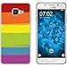 Produktbild PhoneNatic Case kompatibel mit Samsung Galaxy A5 (2016) A510 Silikon-Hülle Pride Regenbogen M6