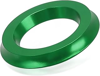 Anillo de Decoración de Interruptor de Encendido para HON&DA para AfricaTwin CRF1000L CRF1100L Interruptor De Encendido De Motocicleta Llaves Llavero(Verde)