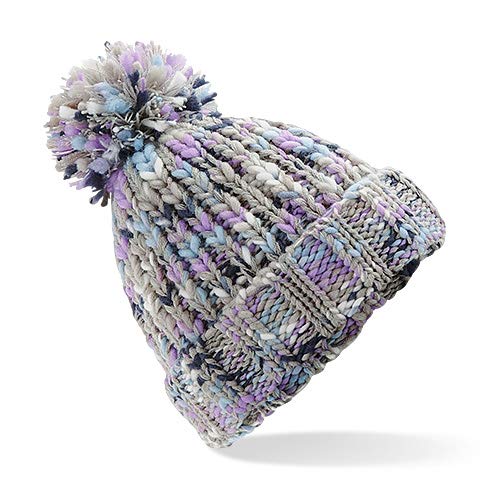 BeechfieldB487 Twister Pom Pom Beanie