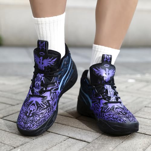 Zapatos de baloncesto masculinos deportivos para gimnasio y deporte al aire libre 6