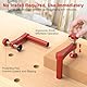 Housolution 2er-Set Bankhaken 20mm, 3/4 -Zoll -Hundelöcher Workbench -Clip für Holzbearbeitung, Höhenverstellbare MFT-Spannzwinge, Workbench -Zubehör für Holzschnitzrouting -Schleifen