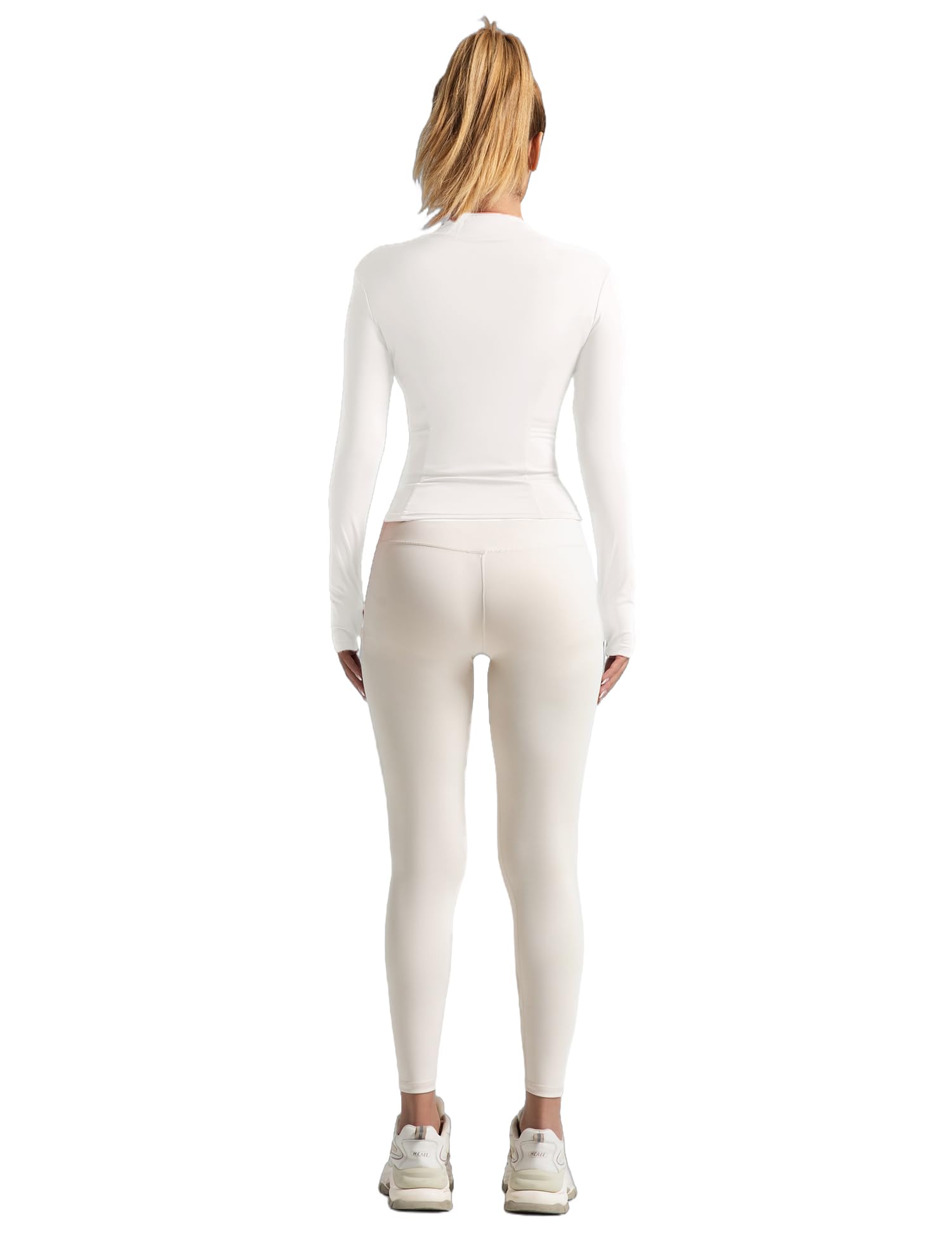 Chaqueta Deportiva para Mujer, Ligera, para Correr, Yoga, con Cremallera, Transpirable, con Agujeros para Los Pulgares, para Correr, Yoga, Gimnasio.