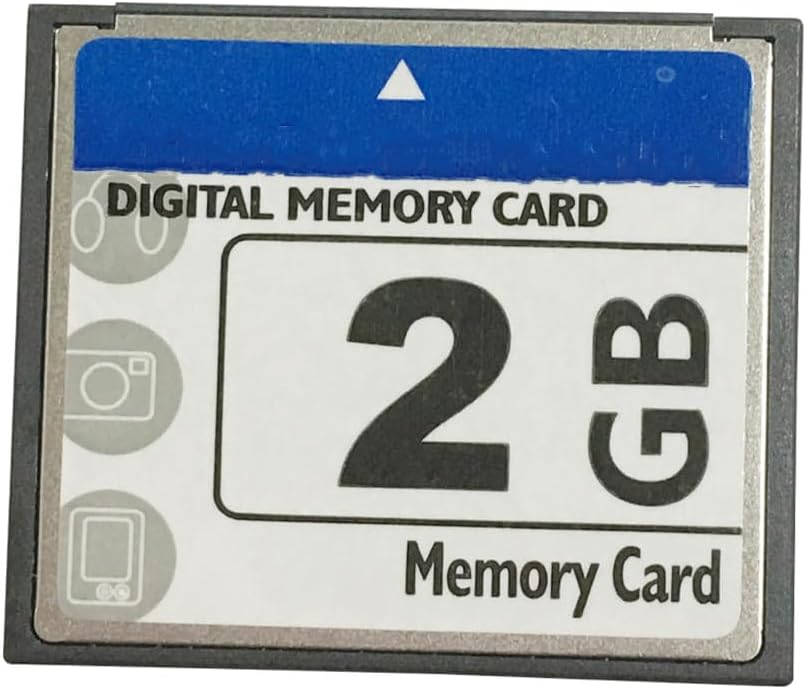 HuaDaWei 2GB Compact Flash Memory Card Speed Up To 50MB/s, Frustration-Free Packaging- SDCFHS-02G-AFFP (2G)