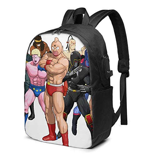 キン肉マン (1)Usbバックパック17インチ Pc ビジネスリュック 大容量 Usb充電機能付きa4収納多ポケッ多機能 トアウトドア旅行 防水 通勤 修学仕事/学校/旅行用ポート(サイズ:43 * 30 * 17cm) キン肉マン (1)Usbバックパック17インチ Pc ビジネスリュック 大容量 Usb充電機能付きa4収納多ポケッ多機能 トアウトドア旅行 防水 通勤 修学仕事/学校/旅行用ポート(サイズ:43 * 30 * 17cm)