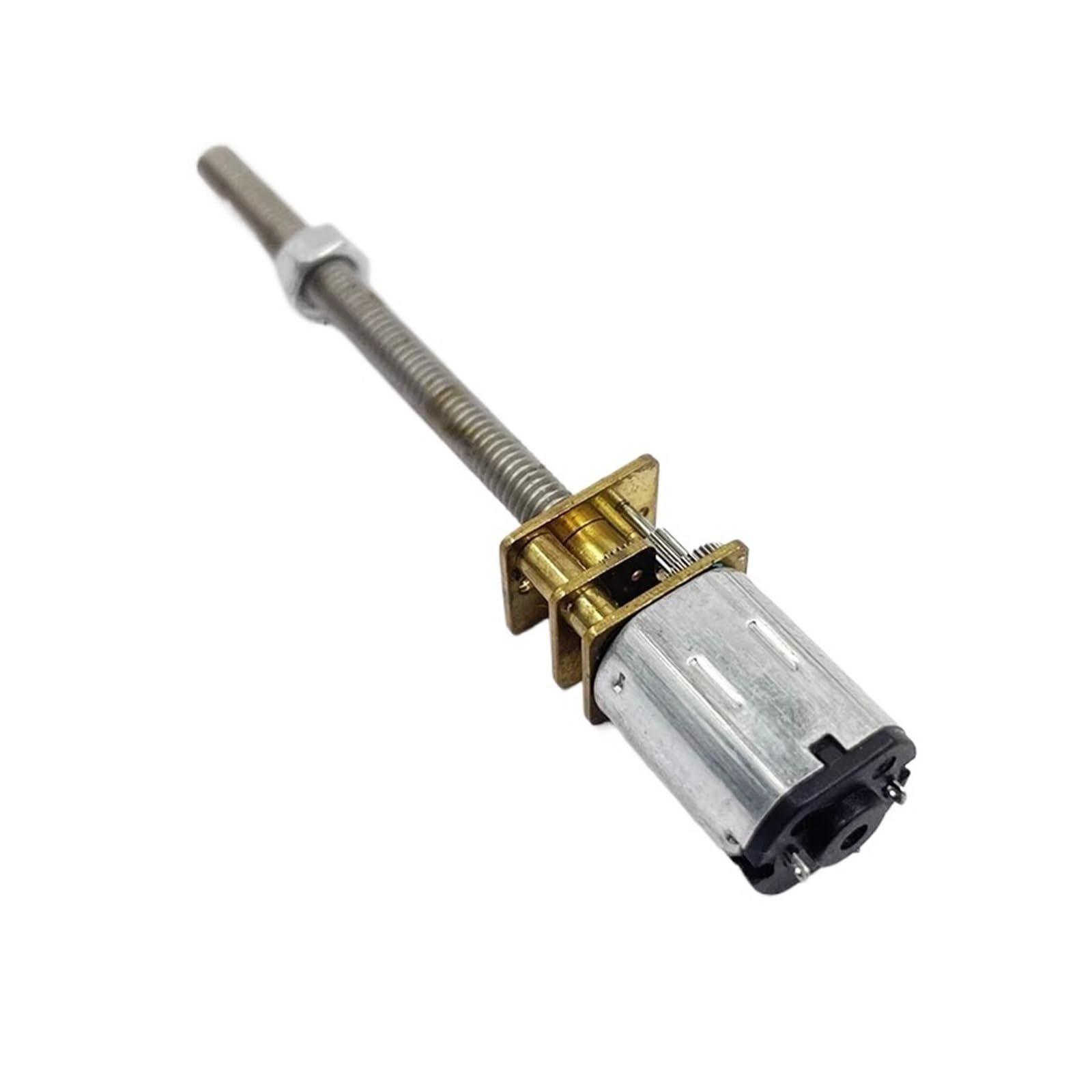 AARTERZZA DC1.5V-6V 370RPM-1500RPM N20 Full Metal Gearbox Gear Electronic Starter Screw Slide Deceleration Electronic Starter