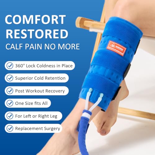 Image of Cold Therapy Shin and Calf Pad Attachment for Aokeste Ice Machine