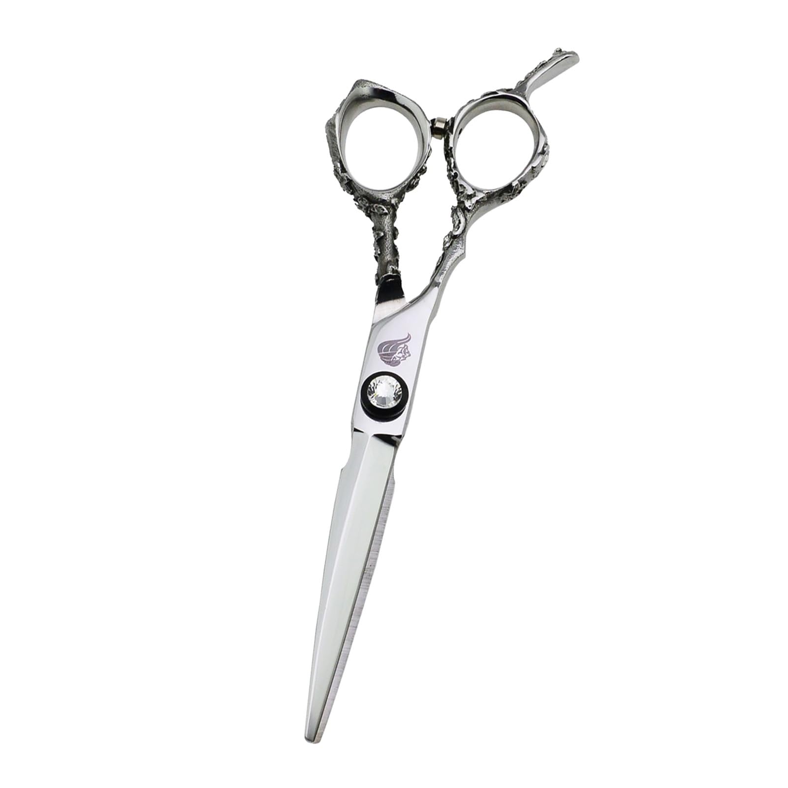 Lerutwis Cutting Scissor 6 Inch Left Hand Scissors Slide And Dry Shears Lefty Barber Accessories For Left Handed Hairdresser Professional Lefty Hairdressing S Straight Clippers(Cutting Scissor)