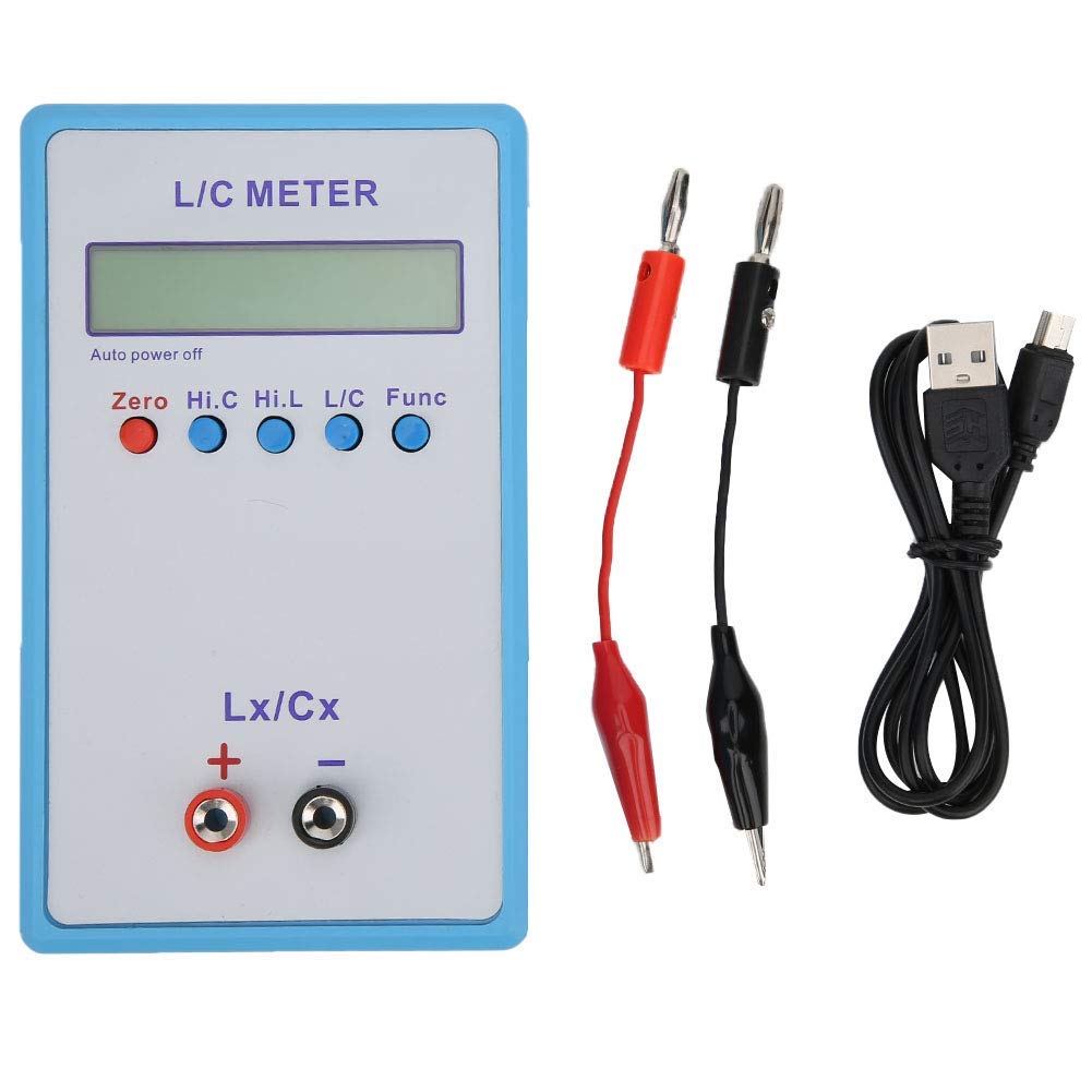 Capacitance Meter, Multimètre Avec Capacitance, Portable L/C Meter, Inductance Capacitance Multimeter, Electric ABS Multimeter LC-200A
